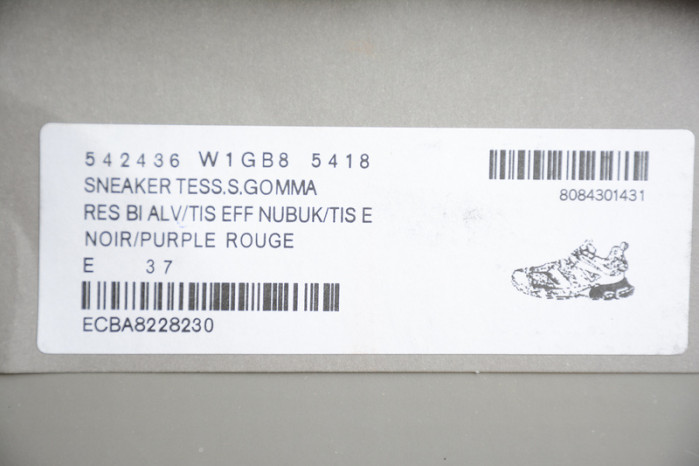 BL SNEAKER TESS.S.GOMMA 4.0 Orange black 5542436 W1GB8 5418