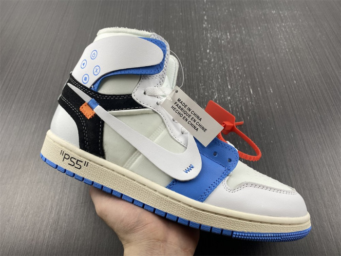 OW Air Jordan 1 AQ0818-168
