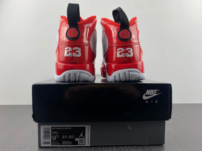 AIR JORDAN 9 RETRO ''GYM RED'' 302370-160L