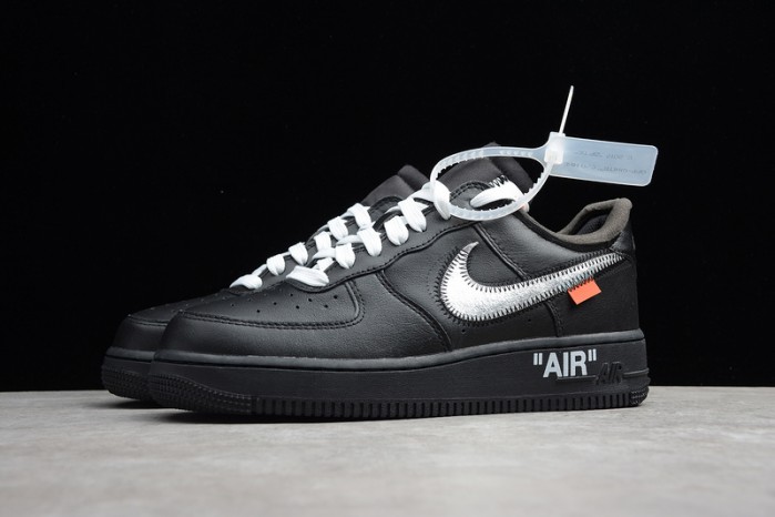 OW x MoMA x Nike Air Force 1 07 Low Black AV5210-001