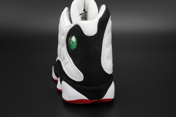 Air Jordan 13 Retro "HE GOT GAME" white/ black-true red mens 309259-104