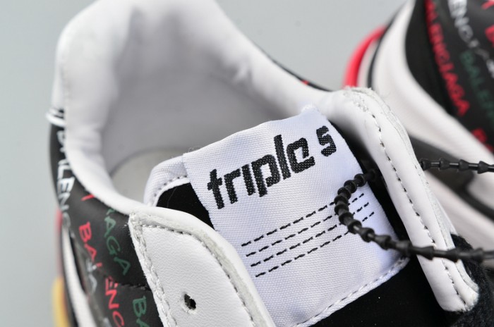 BL BLACK AND WHITE 17FW TRIPLE S 483560-W06E1-1011