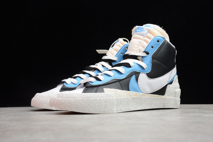 Nike Blazer High sacai White Black Legend Blue - BV0072-001