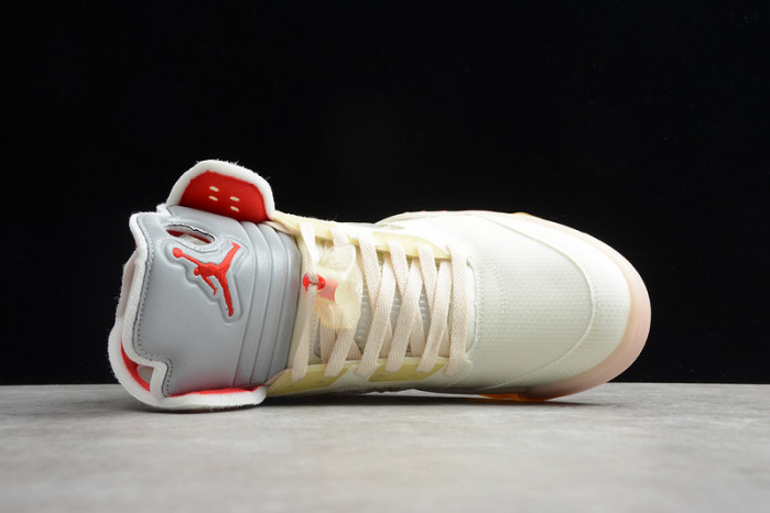 OW Air Jordan 5 SP cream white CT8480-002