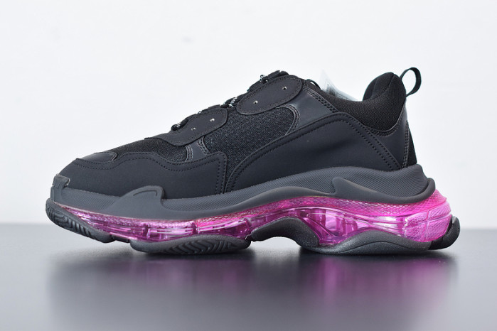 BL TRIPLE S TRAINERS CLEAR SOLE BLACK 541335 W09O1 9252