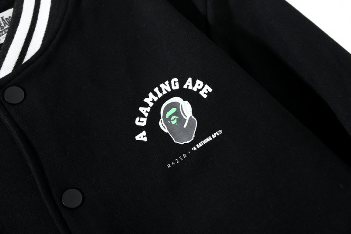 B*APE baseball jacket bpj-02