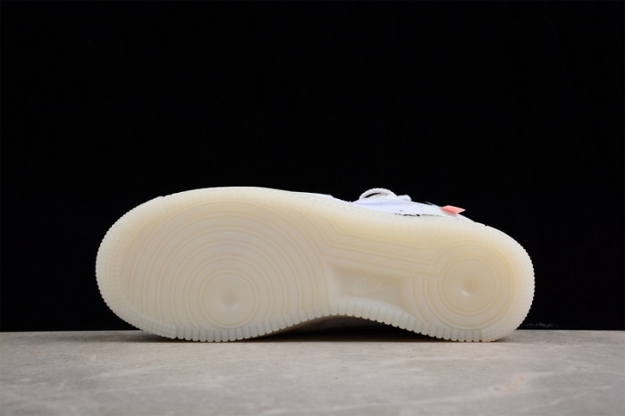 NIKE AIR FORCE 1 LOW OW All White AO4606-100