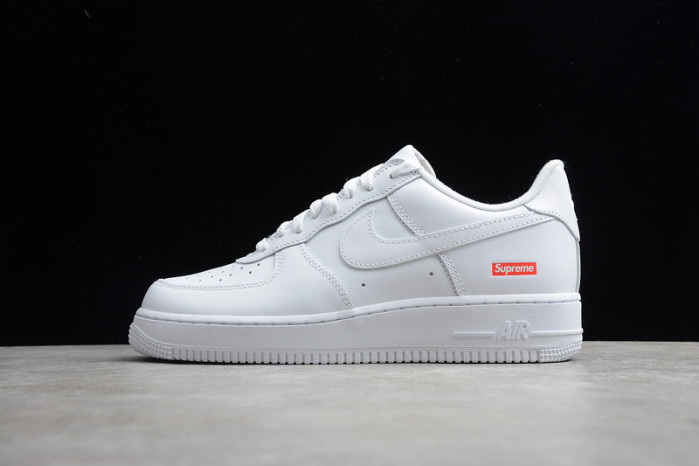 S*p*e x nike air force 1 low ''box logo - white'' cu9225-100
