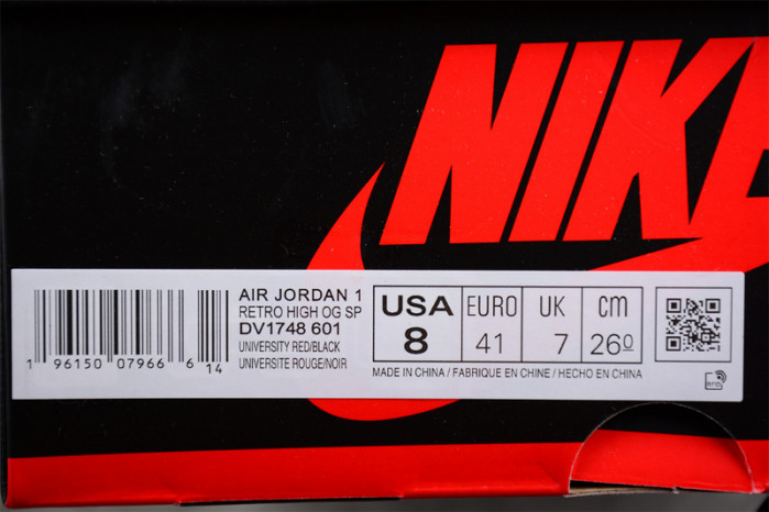 Spider-Man x Air Jordan 1 High OG DV1748-601