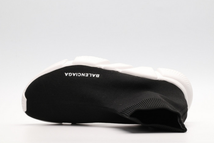 BL Stretch Mesh High Top Sneaker Black White