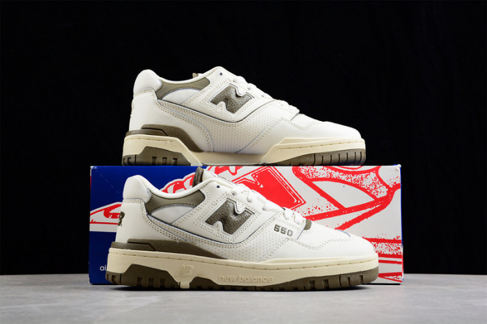 new Ba1an*e 550 aime leon dore white grey bb550ad1