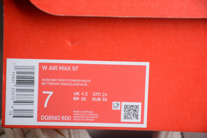 NIKE AIR MAX 97 DARK BEETROOT DQ8582-600