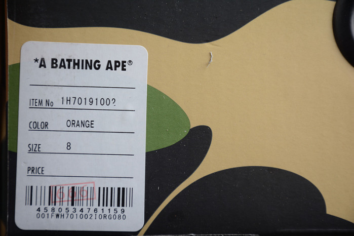 A BATHING APE BAPE STA LOW 1H70191002