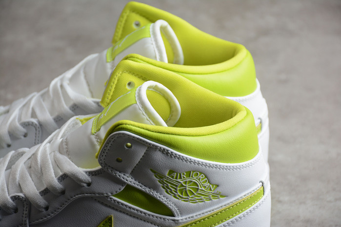 AIR JORDAN 1 MID "White Lime" BQ6472-131