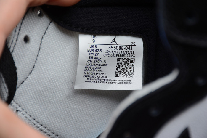 Ads Jordan 1 Retro High Black Game Royal - 555088-041‎