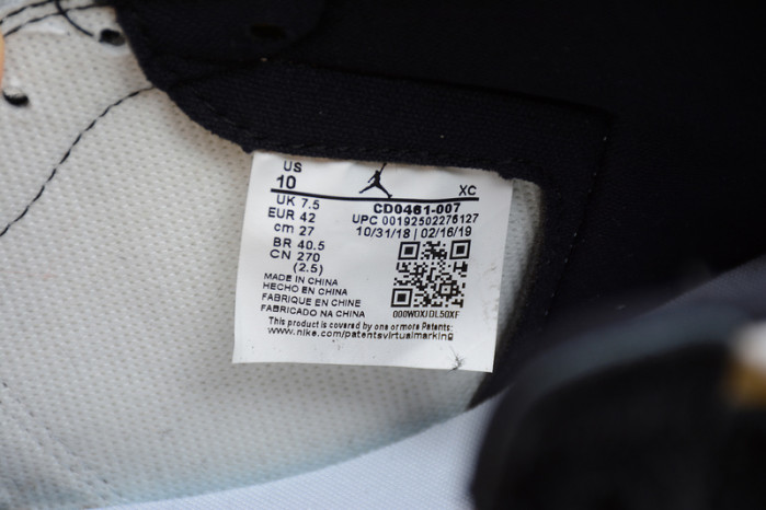 Air Jordan 1 Panda Black White CD0461-007