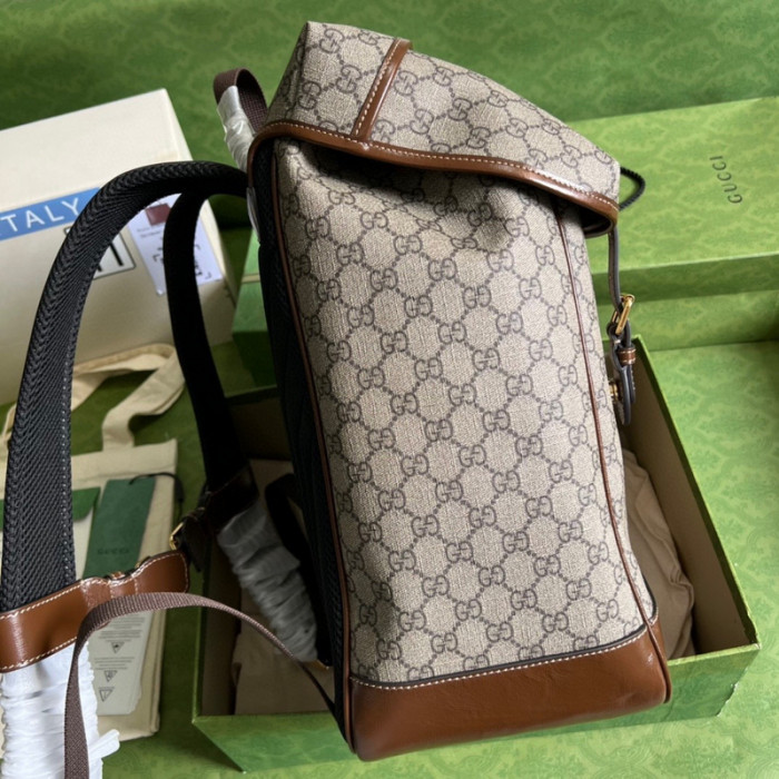 G*u*i medium backpack with interlocking g 696014