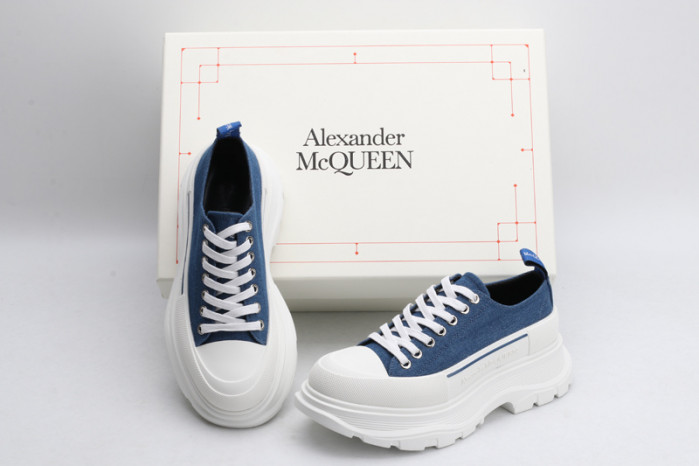 a1exa*der Mcqv*en canvas sneakers
