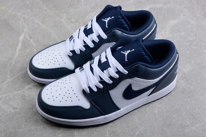 AIR JORDAN 1 LOW COVERED IN BLUE TONES 553558-414