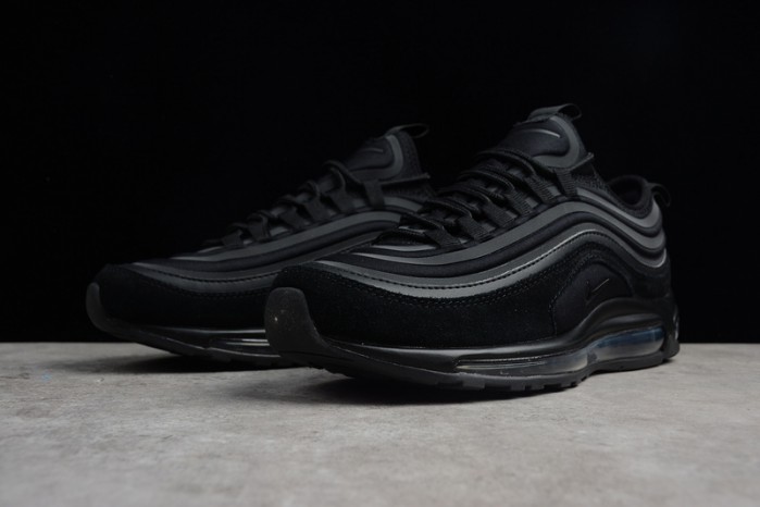 nike MAX 97 UL 17 SE ULTRA TRIPLE BLACK SOCK-LIKE 924452-001