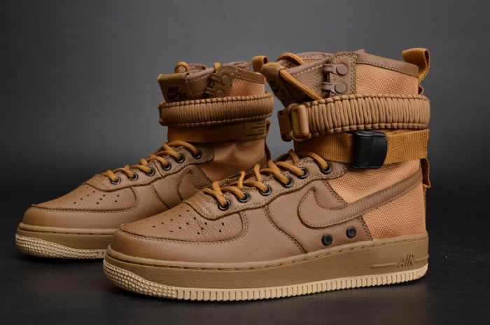 nike wmns sf force 1 “G01den beige” 857872-200