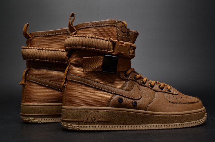 nike wmns sf force 1 “G01den beige” 857872-200